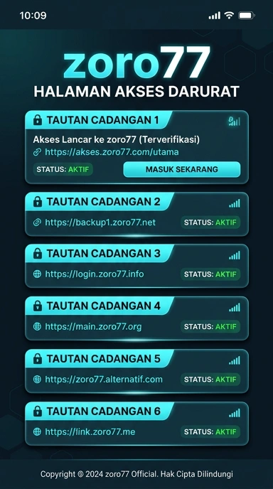 Link Alternatif Zoro77 untuk Pengguna Android Indonesia